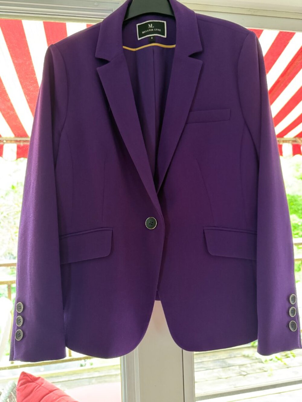 Melanie Lyne Dark Mauve Pant Suit